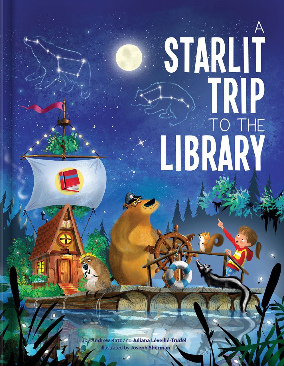 Book Cover: A Starlit Trip to the Library